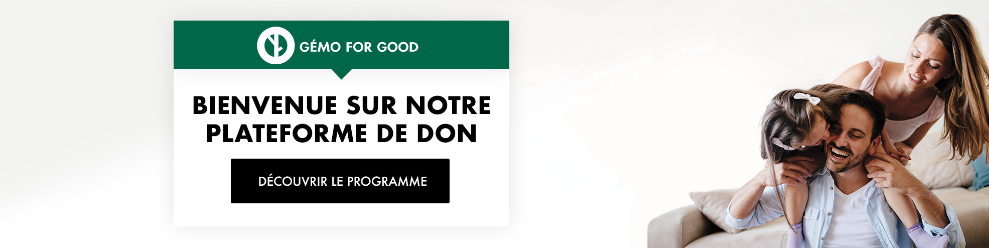 Bienvenue sur notre plateforme de don